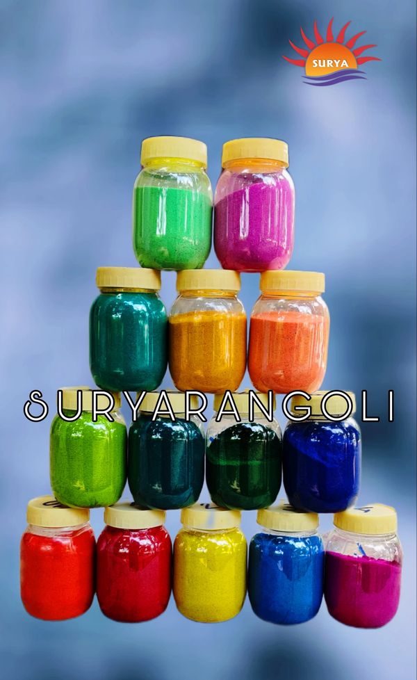 Rangoli Colours and Colour rangoli Buy for Festivals Premium Rangoli Colour