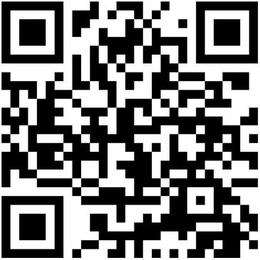 A black-and-white QR code on a white background.