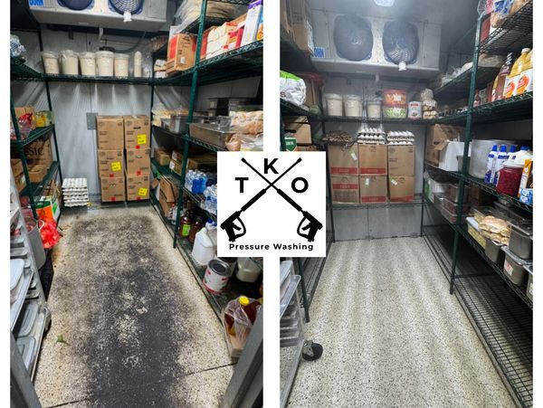 Kitchen Floor Cleaning 