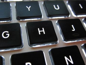 A computer keyboard representing contacting HMP Biogenic