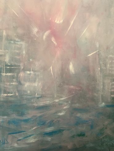 Evening at the Harbor 
20" x 24"

Acrylic on paper