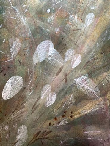 Silver Leaves
20" x 24"

Acrylic on paper