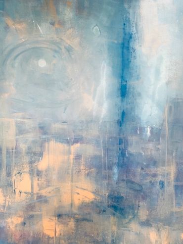 Full Moon Over the City
20" x 24"

Acrylic on paper