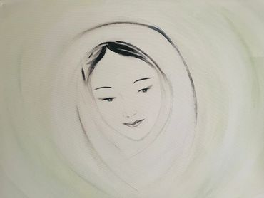 Woman Divine 
24" x 36"

Acrylic on canvas 