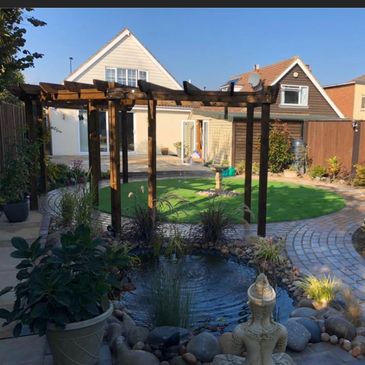 Garden Design created by Dan Landscapes Limited