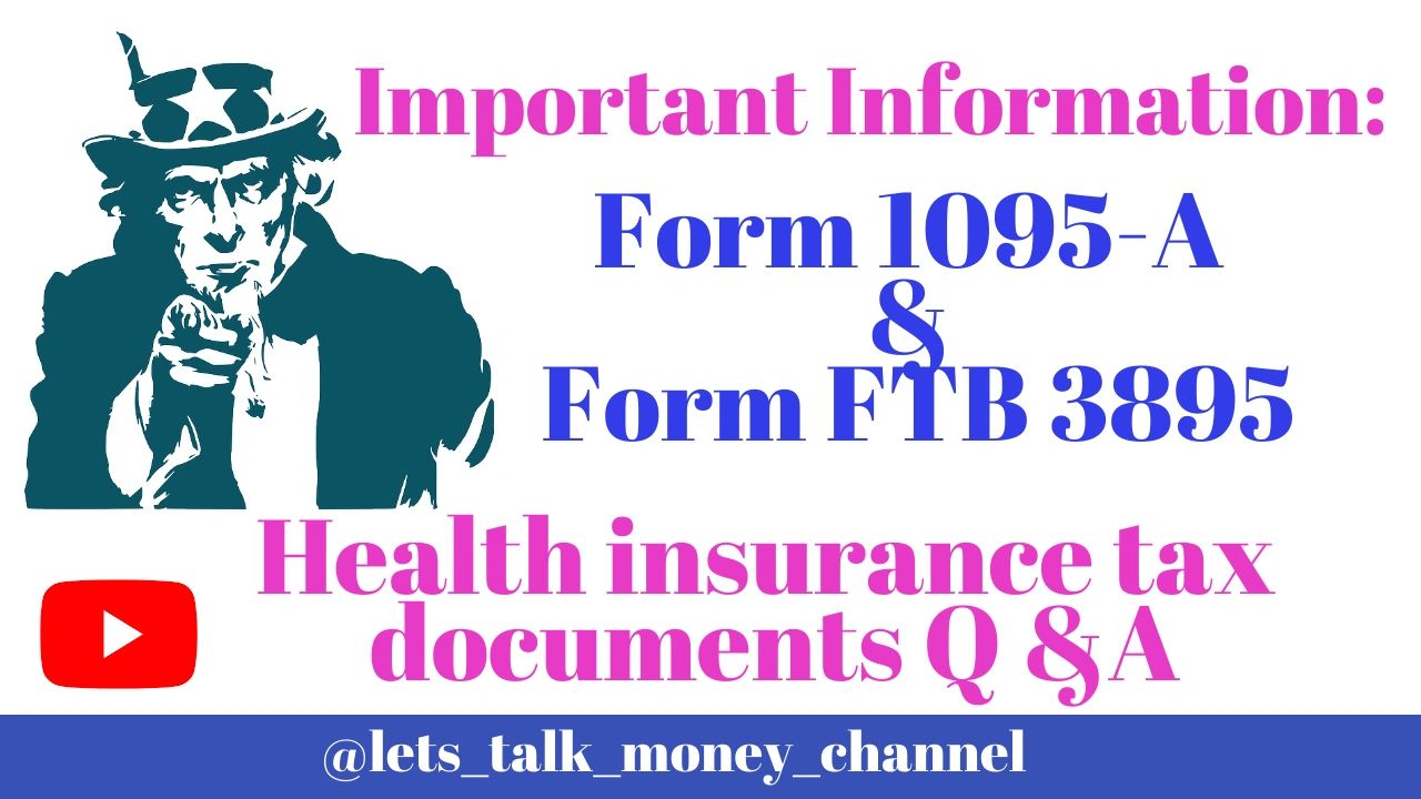 Irs Form 1095 Form Ftb 3895 And Your Health Insurance Subsidy