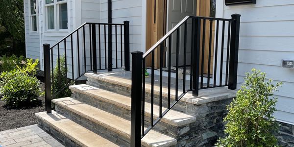 Custom aluminium railinings