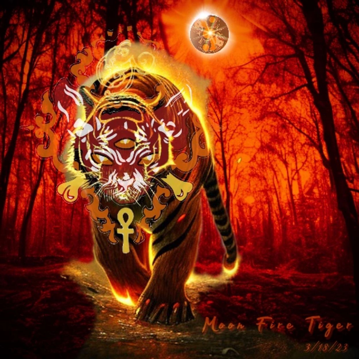 The Moon Fire Tiger , inner passion of myself and brand - coming together !