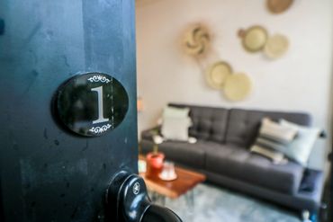 Studio apartment in Tulum. Crafted by local artisans.