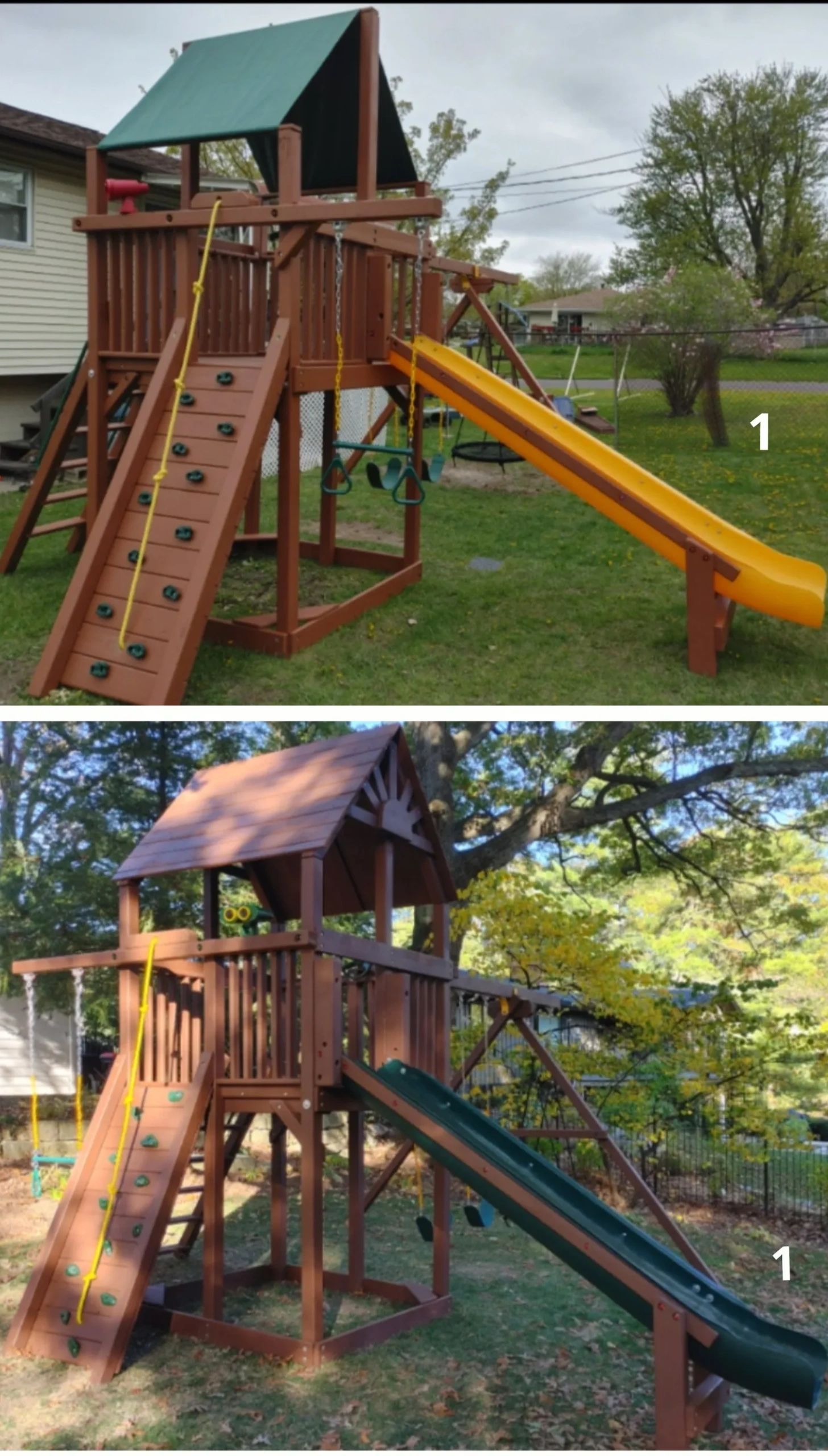 Rainbow Swingsets Playsets Ground Play Sets Swing - Illinois Playsets