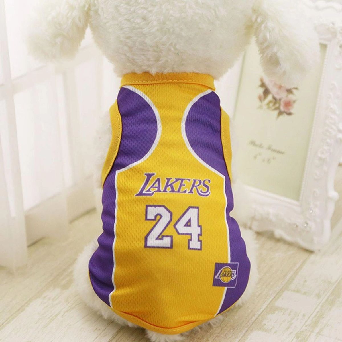 Los Angeles Lakers Dog Jersey