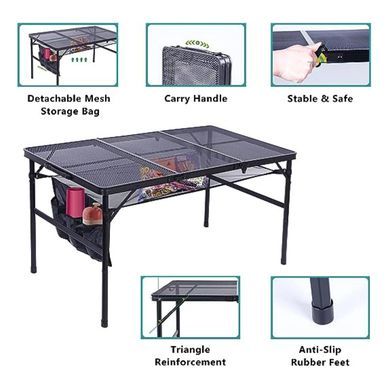 HEIGHT ADJUSTABLE: 2-in-1 height options utilize the usage of this table. Quickly and easily adjust 