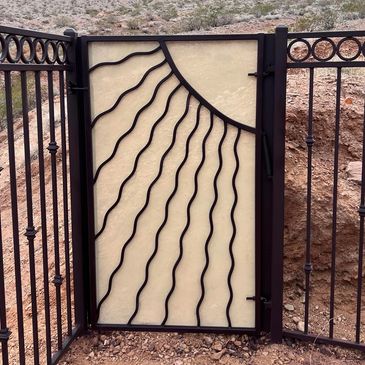 Custom fabricated gate, fence
Henderson, Boulder City, Las Vegas, North Las Vegas