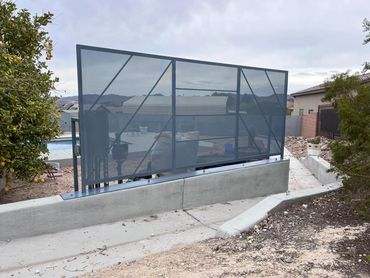 Custom design fence panel to help aide shade to the pool pump to add longevity
Henderson, Las Vegas