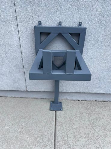 Custom designed and fabricated wrought iron hose reel/holder
Henderson, Las Vegas, Lake Las Vegas