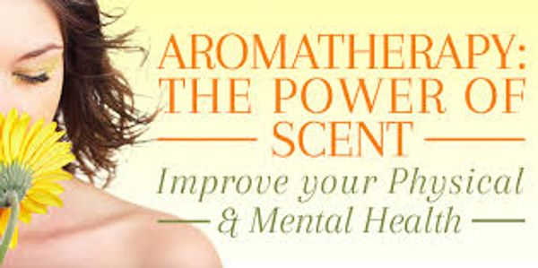 Woman smelling a sunflower, Aromatherapy, power of scents to improve your physical and mental health