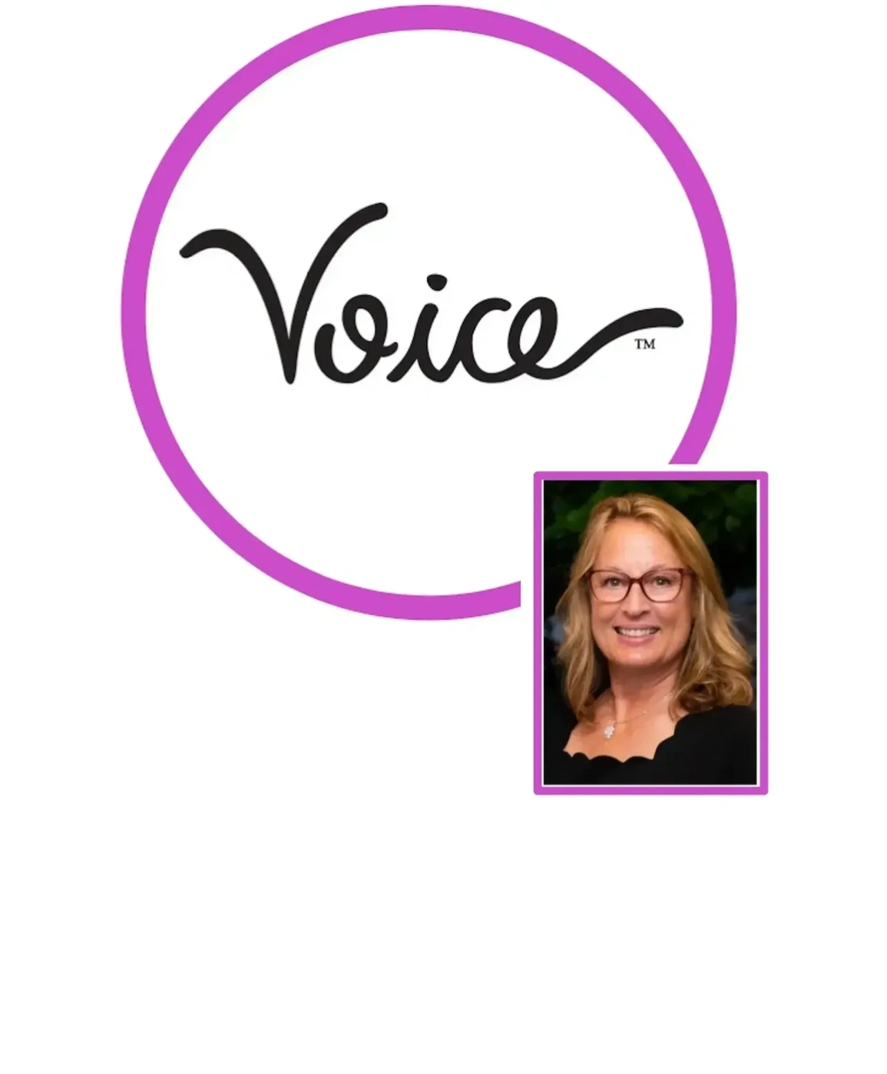 Voice logo with betsy williams