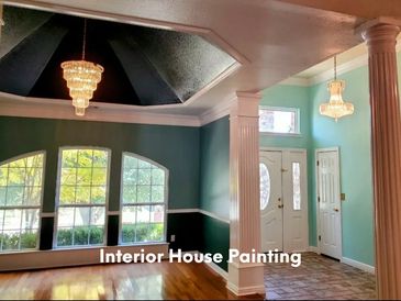 Interior Painting, Exterior House Painters, Kitchen Cabinets, Deck Staining, Fence staining Tulsa