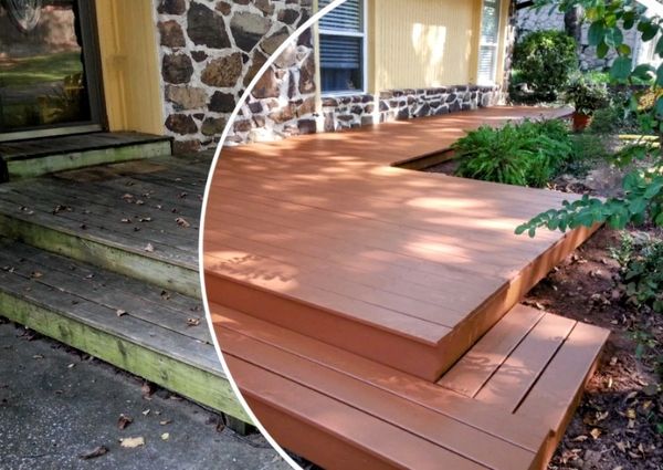 Deck repair Tulsa, Deck Staining Company near me Tulsa, Deck Painters Broken Arrow.