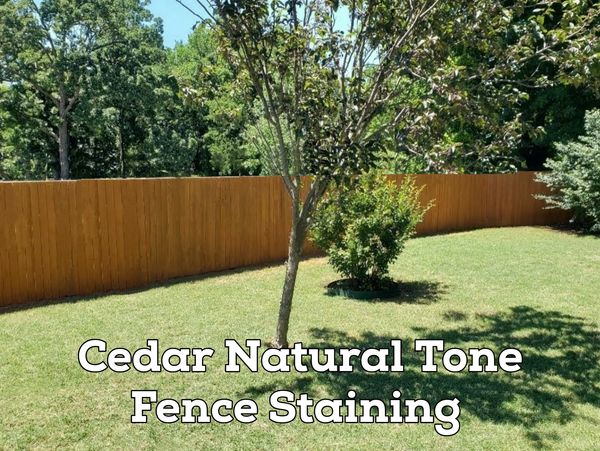 Fence Staining tulsa 