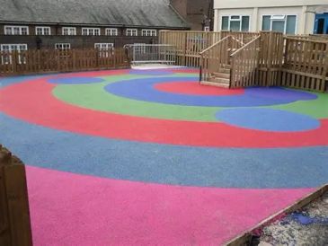 Wet Pour Playground Cleaning