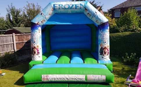 bouncy castle 
frozen castle 
ball pond 
soft play 
outdoor games 
wedding games