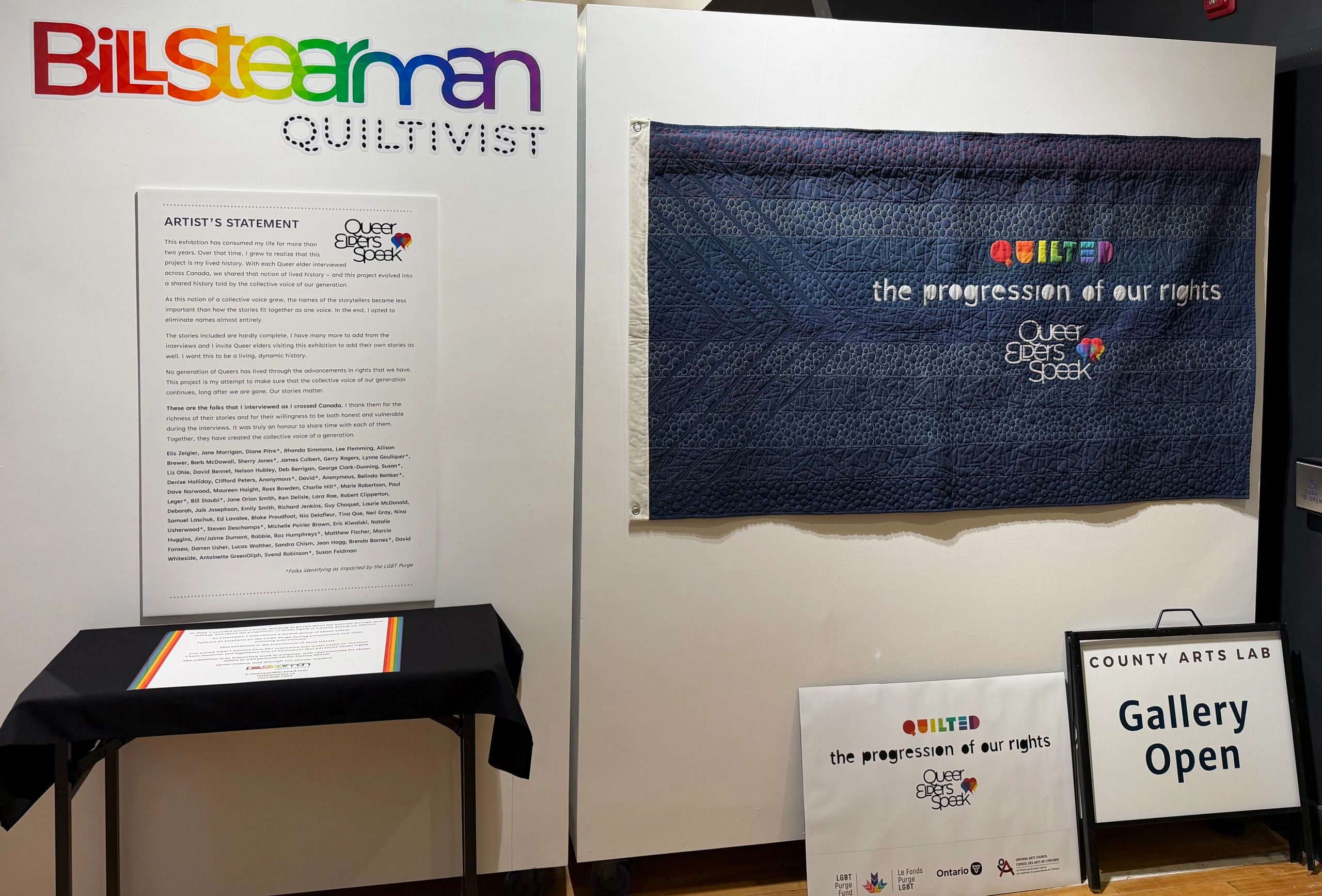 Title Quilt and Artist’s Statement