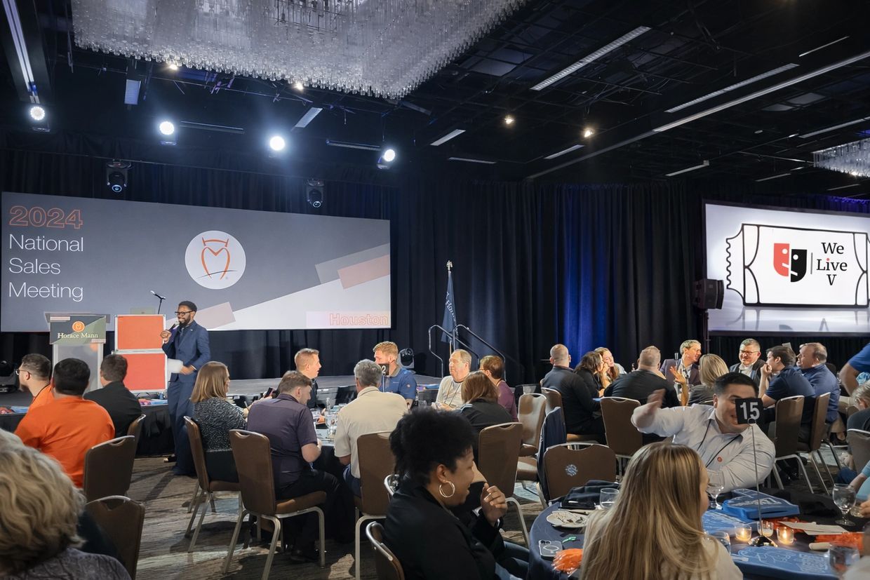 Professional engagement experiences  from national sales meetings to leadership conferences.