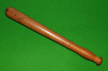 Victorian Military Police Truncheon by Field
A 17.5" Victorian Military Police 
Maker marked ‘Field 
