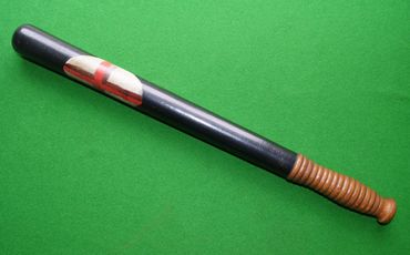 Victorian, City of London Police Truncheon
The (47cm) truncheon is painted with the white shield of 
