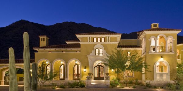 Entry surround, sills, and accents Leche Italian Limestone 