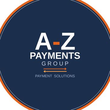 Logo of A-Z Payments Group with payment solutions tagline.