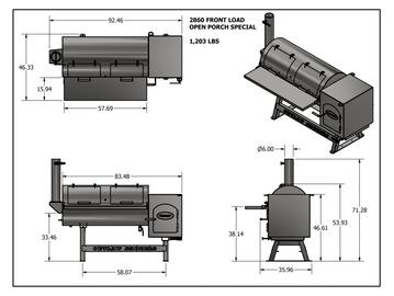 Outlaw Barbecue Smokers