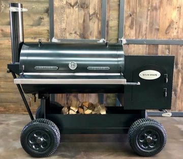 Backyard Pro Commercial Wood / Charcoal Smoker Grill (60)