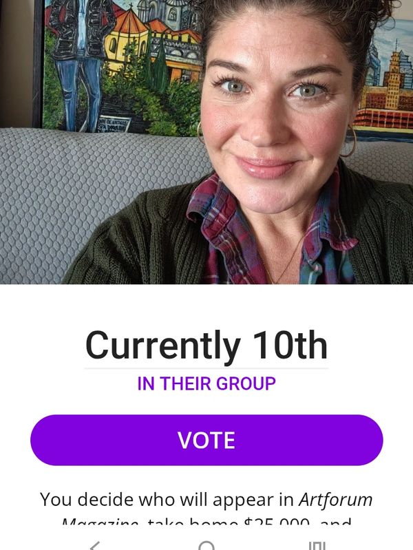 Please vote for me through the month of June 2026 for "The People's Artist" competition. You can cas