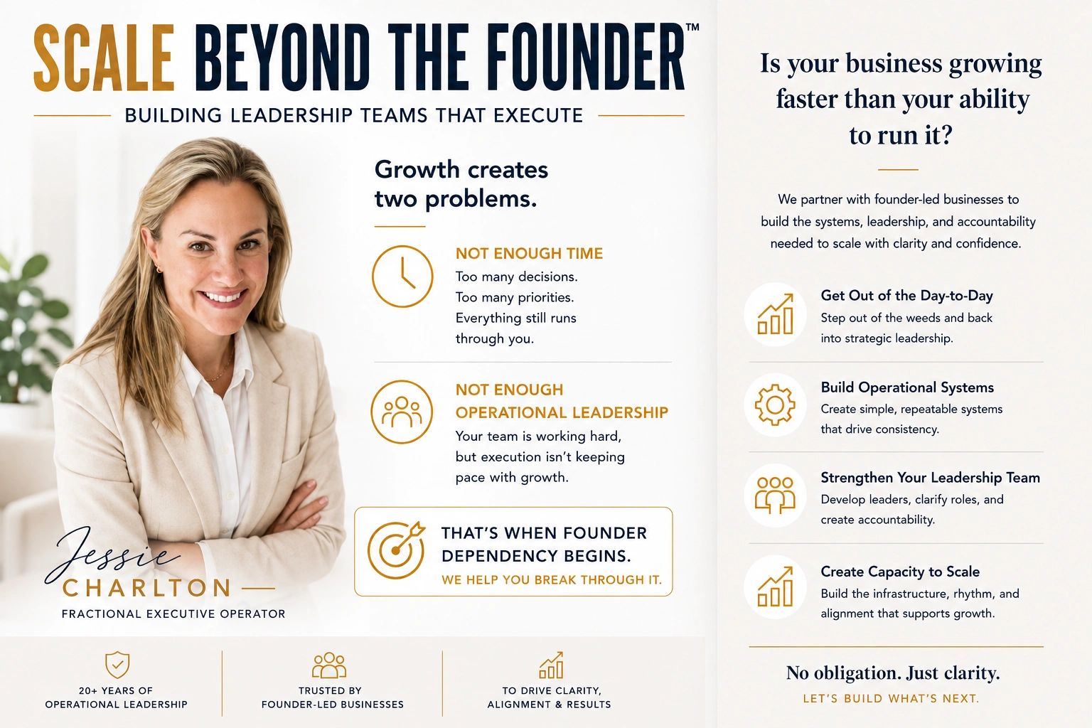 Image of the founder Jessie Charlton and what she has done.