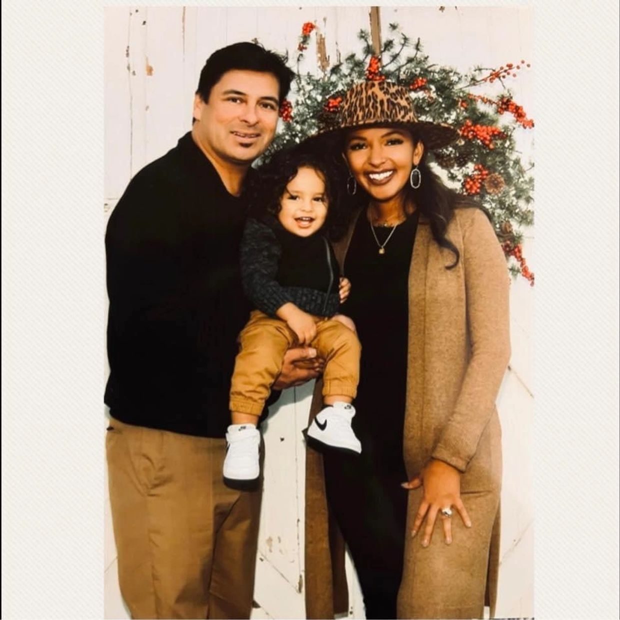 My favorite guys: My husband & son!