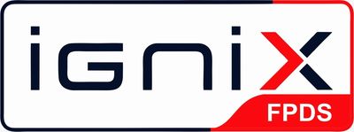 Logo of Ignix FPDS with bold and modern typography.