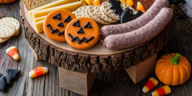 spooky halloween charcuterie board
