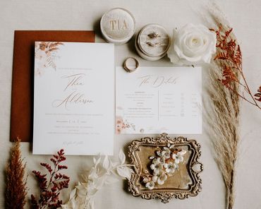 Terraccota wedding inspo