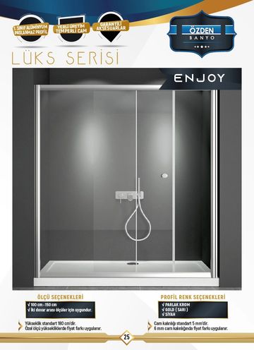 Duşakabin ve Banyo Dolabı Özden Banyo