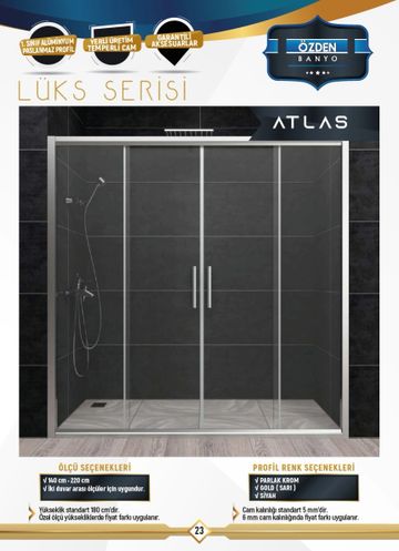 Duşakabin ve Banyo Dolabı Özden Banyo