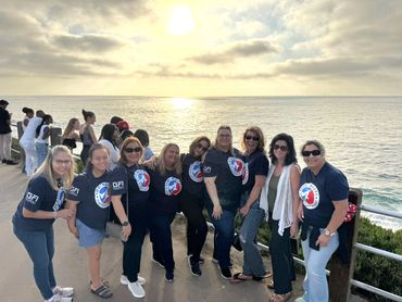La Jolla, CA 2025 Hero Academy Leadership retreat with Rhachel Hunter and Team