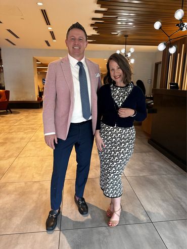 Co-Founder Michael Cherniawski, GFI and Rhachel Hunter,  Funny Money Lady in Atlanta, Georgia 2025