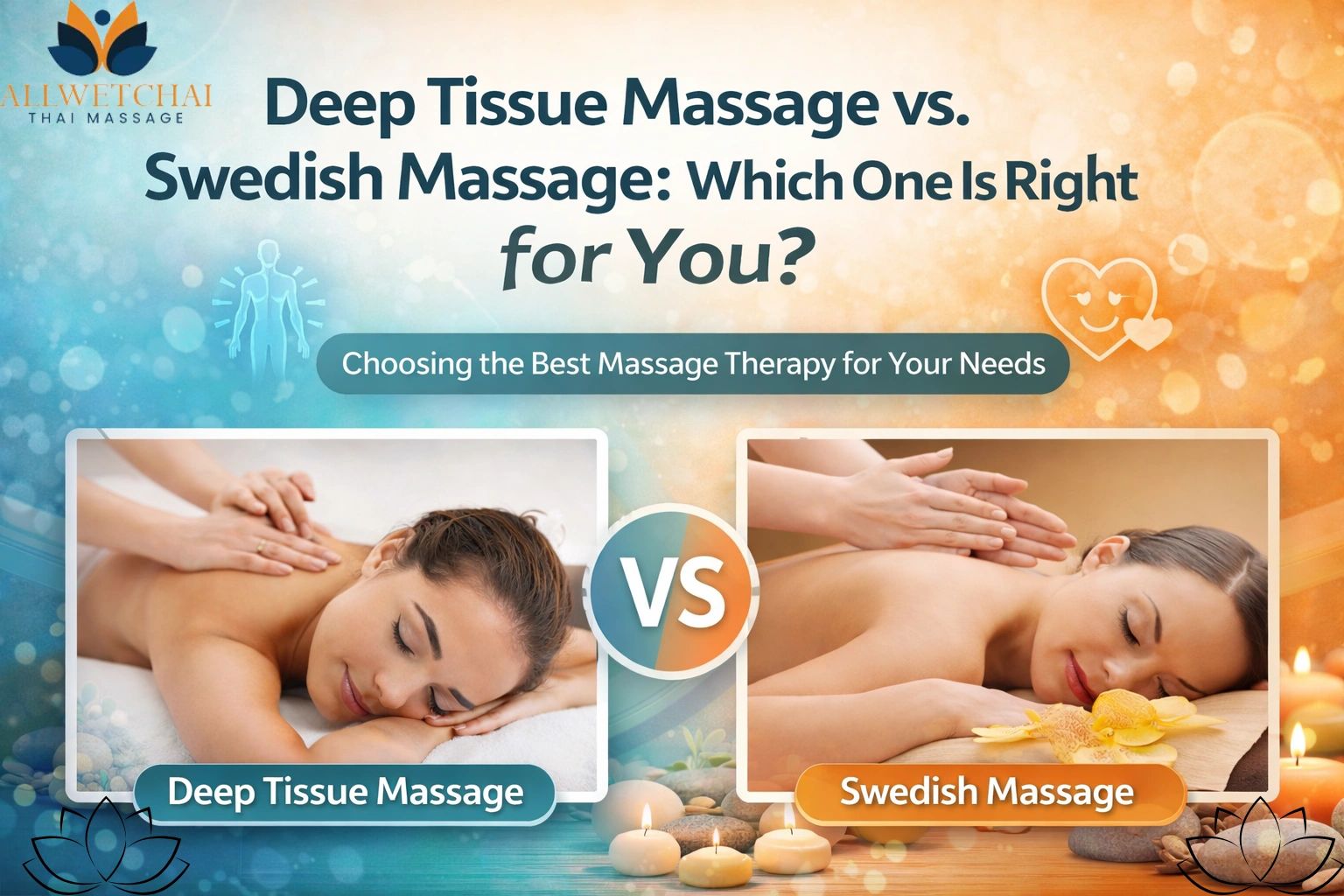 Deep Tissue vs Swedish Massage: Which One is Right for You