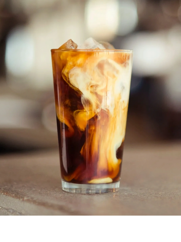 Sweet Cream Cold Brew Coffee On Ice