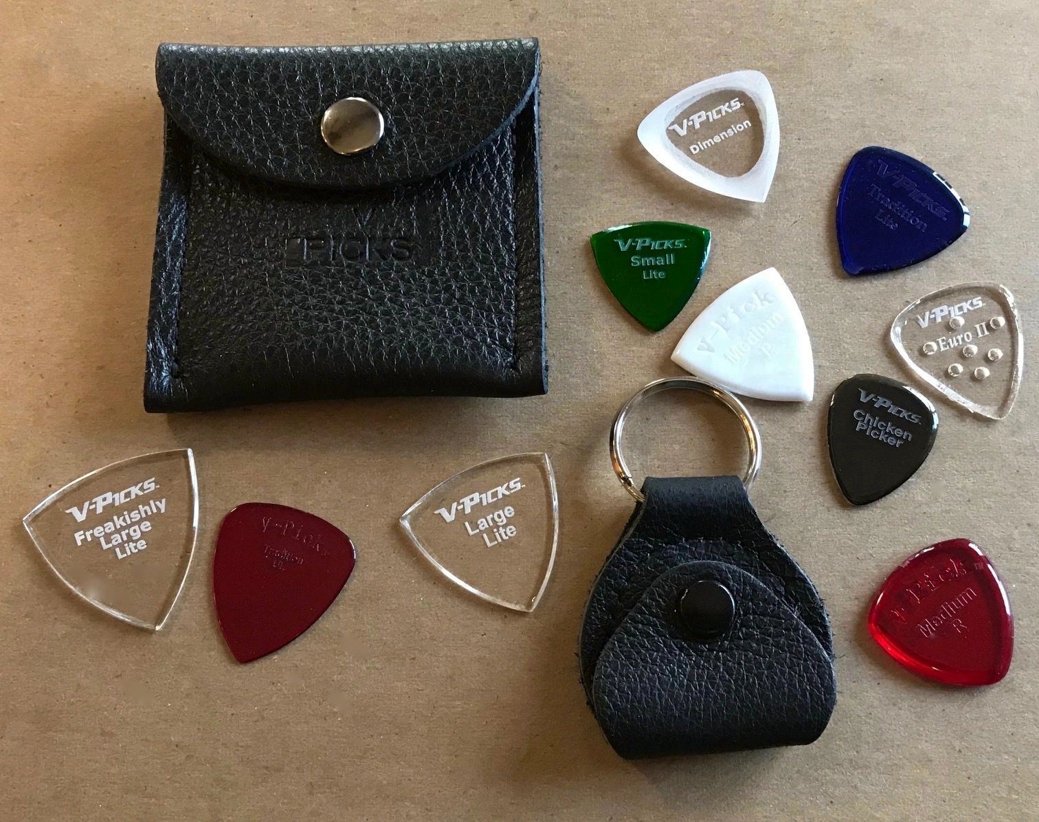 thumbnail image 2 of Pickboy Nytro Mandolin Picks – Celluloid 0.75mm, Warm Tone, Pack Of 10 2 of 9