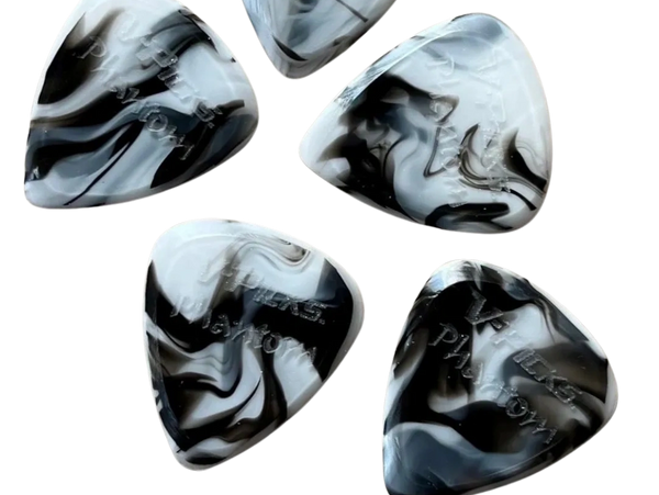 Marble black and white picks