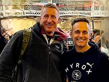 Metxfit trainers Russ and John, dedicated to personalised fitness coaching for adults over 40. 