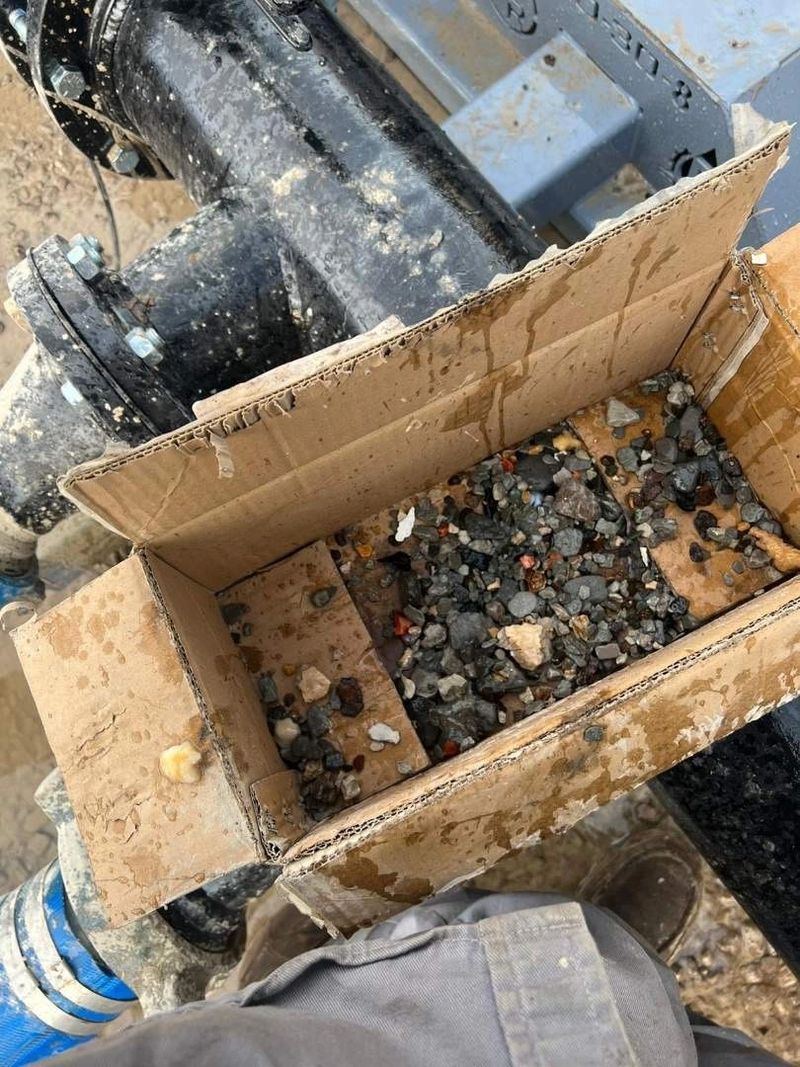 Rock and debris filtered by RKO